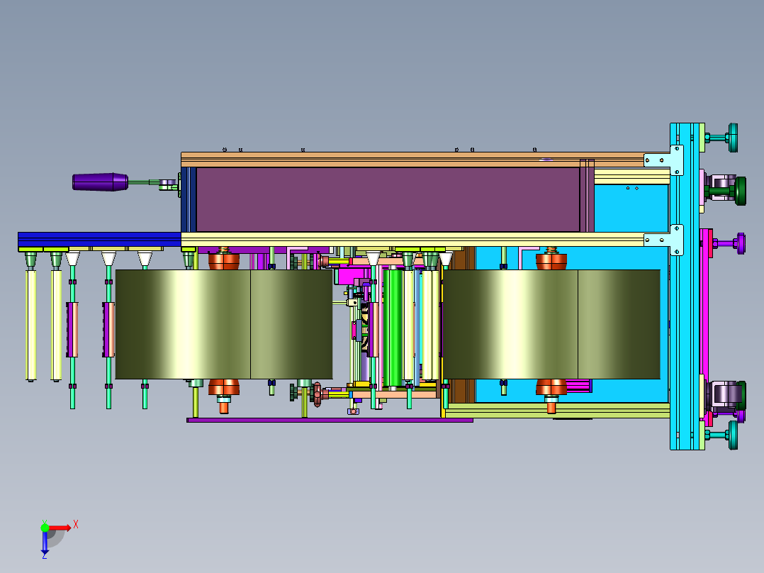 KN95带封口功能的打片机俯视图