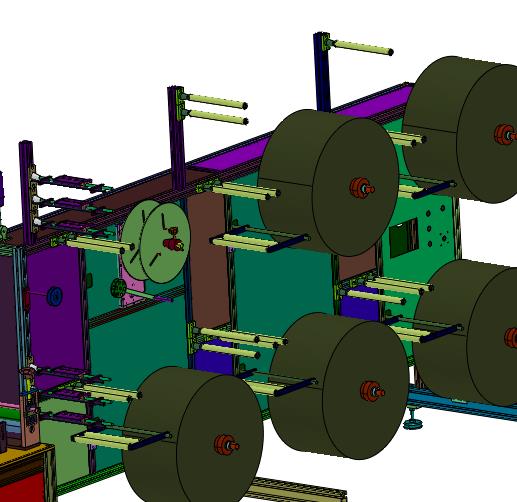 KN95带封口功能的打片机