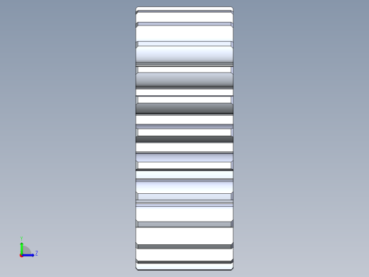 正齿轮-m5 20PA 25t Spur Gear左视缩略图