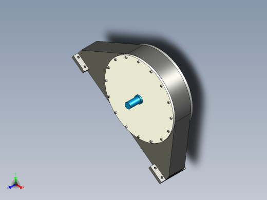 行星齿轮减速机设计SW2018+CAD图纸