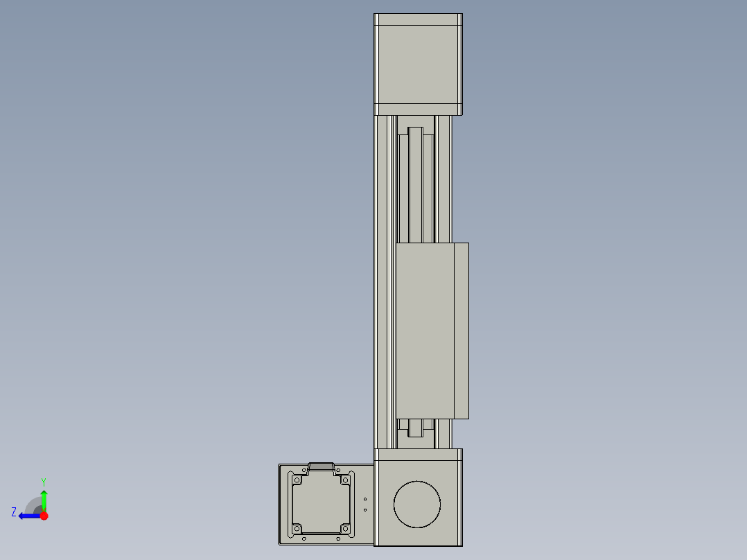 欧规系列-GB8-L96-S100-BLD-P40-MS3右视图