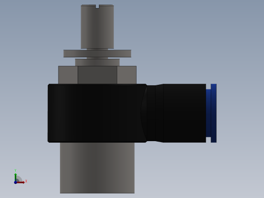 Ø10 x 1-2 - CONTROLE DE FLUXO 90° BANJO (C0K511048)前视缩略图