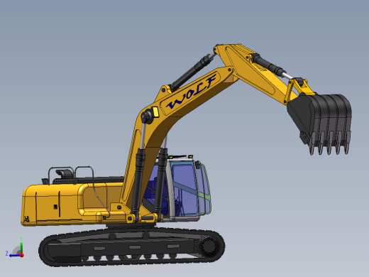 136挖掘机SW设计