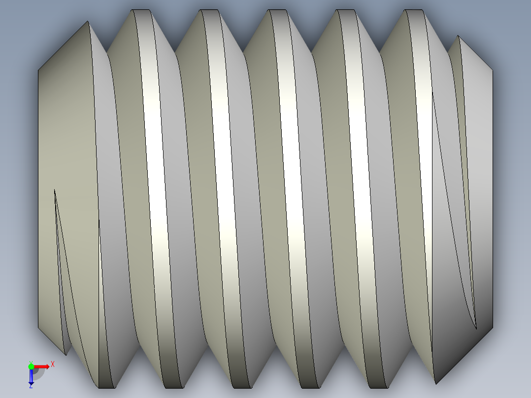 DIN 913-ISO 4026 固定螺钉-M2.5 L=3.STEP俯视图