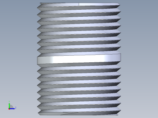 CPVC管件33-Sch80_Nipple_MPTxMPT_9861-077_0.5in x Close左视缩略图