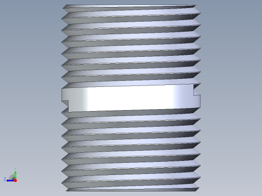 CPVC管件33-Sch80_Nipple_MPTxMPT_9861-077_0.5in x Close右视缩略图