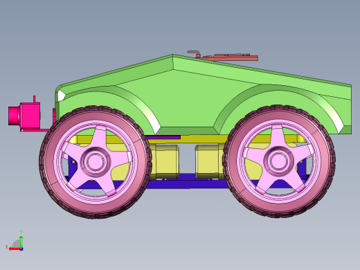 遥控沙地四驱合金越野车玩具后视缩略图