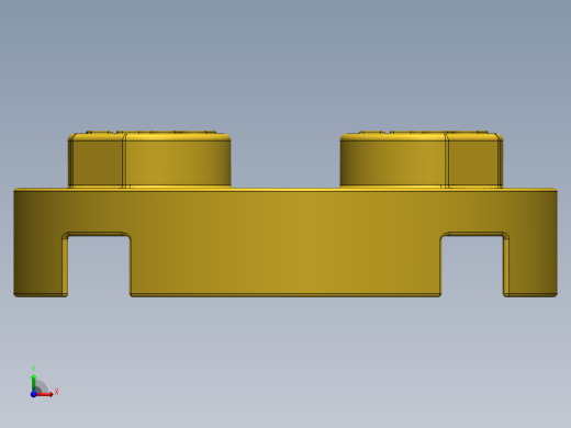 乐高零件 4032 板 2 x 2 圆形-403224 Bright Yellow Plate 2 x 2 Round前视缩略图