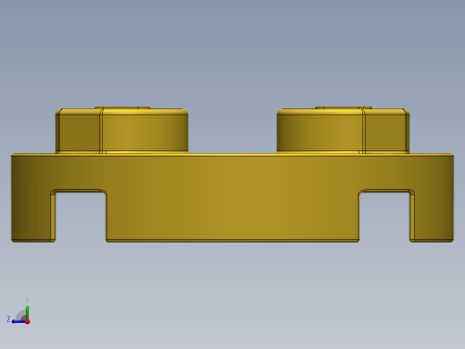 乐高零件 4032 板 2 x 2 圆形-403224 Bright Yellow Plate 2 x 2 Round右视缩略图
