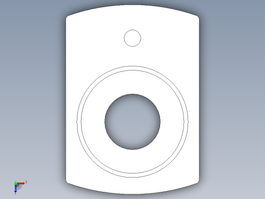 位置顯示器5567-3D多系列多零件图纸模型俯视缩略图