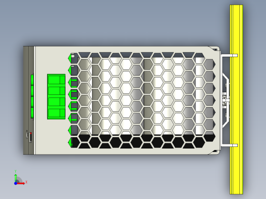 明纬DBUF和DUPS系列开关电源合集轨道式前视缩略图