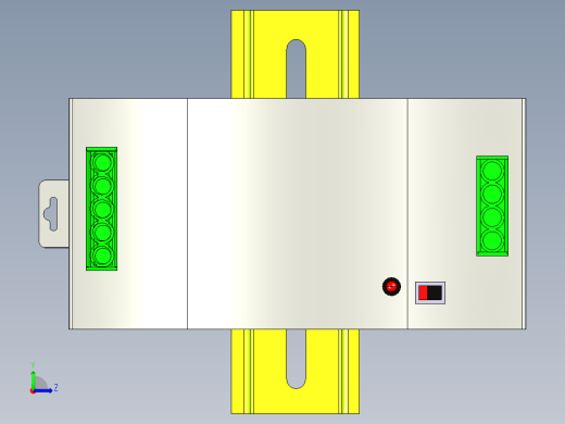 明纬DBUF和DUPS系列开关电源合集轨道式左视缩略图