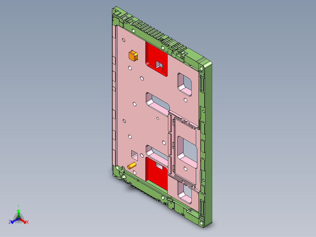 X35-C-CNC8-shanggudingban-180102正等轴测图