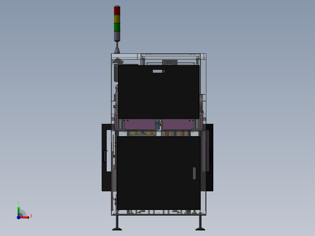 SMT植PCB机前视图