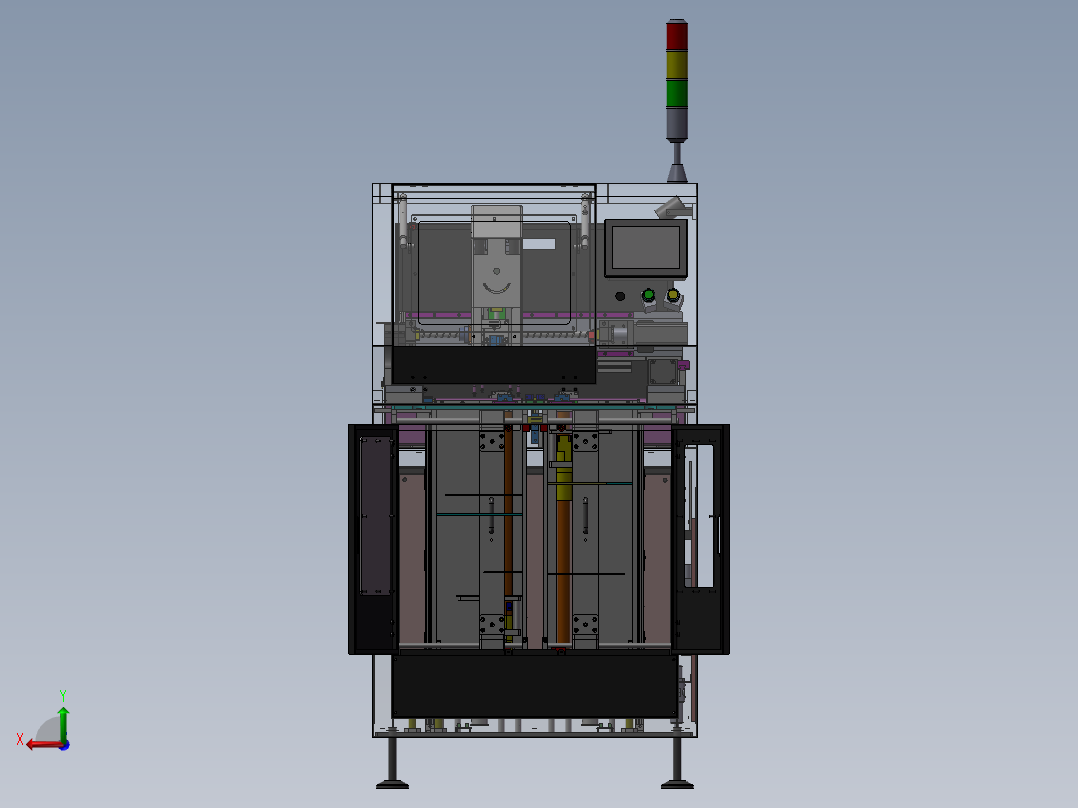 SMT植PCB机后视图