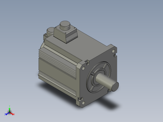 5000W MHME伺服马达正等轴测缩略图