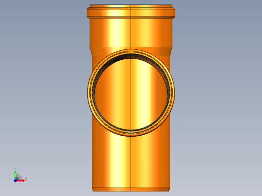 dn110管接头2前视缩略图