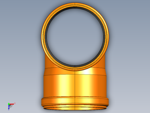 dn110管接头2俯视缩略图