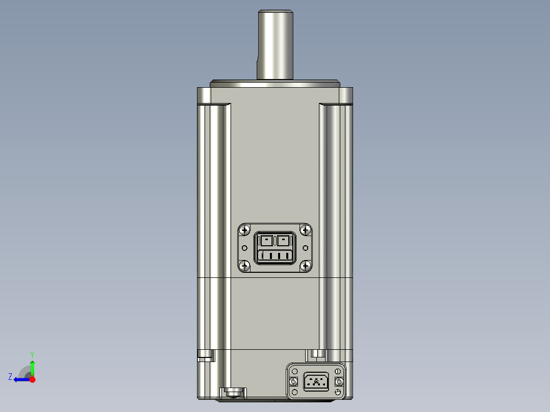 电机MS6S-60TH30BZ3-20P4.STEP右视图