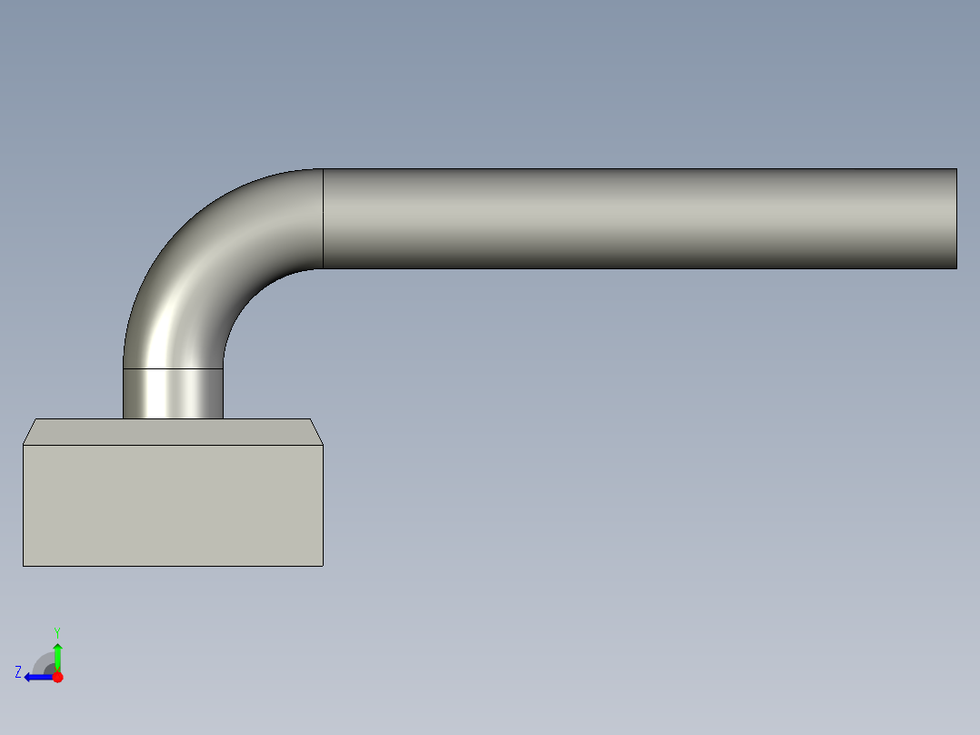 基恩士PX-10(P)_connector_2_kc图纸模型右视图