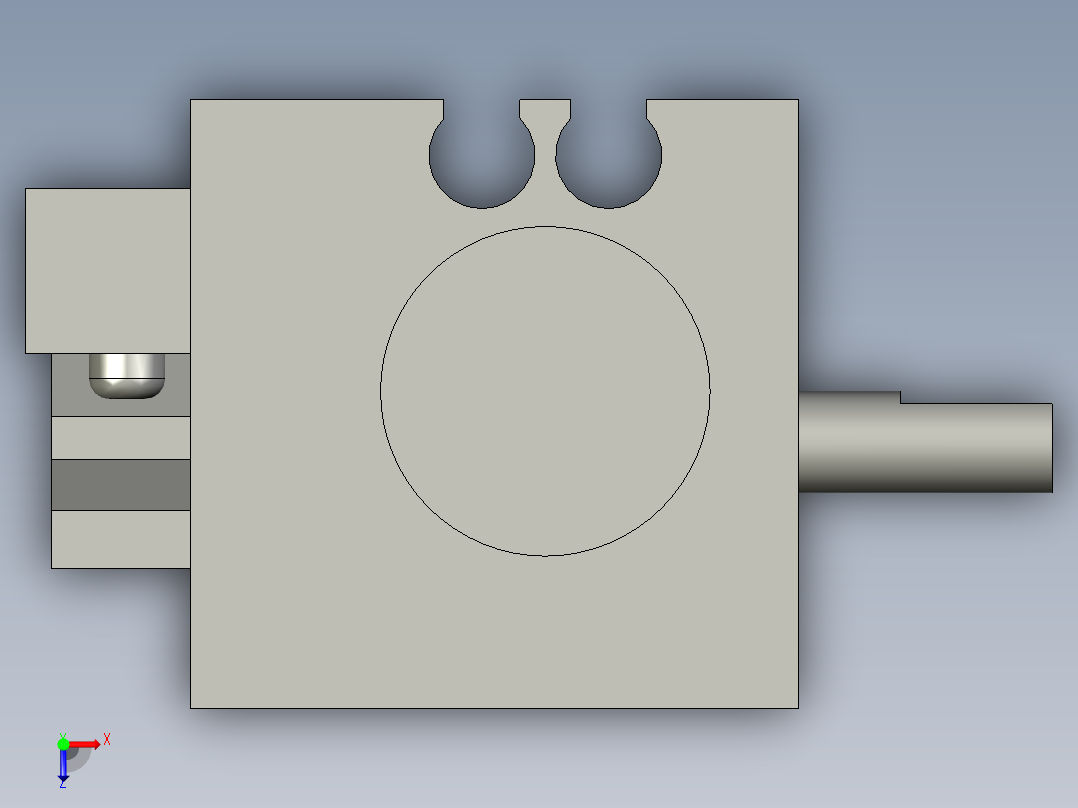 旋转气爪PRD12-60俯视图