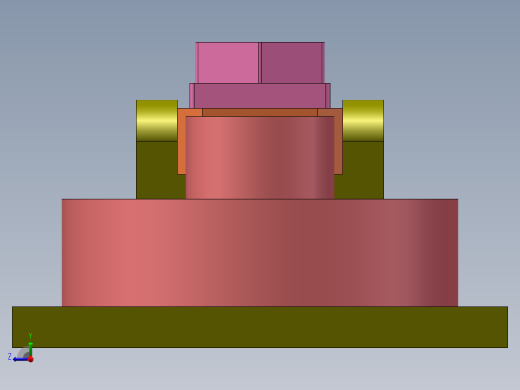 螺杆锁紧机构右视缩略图