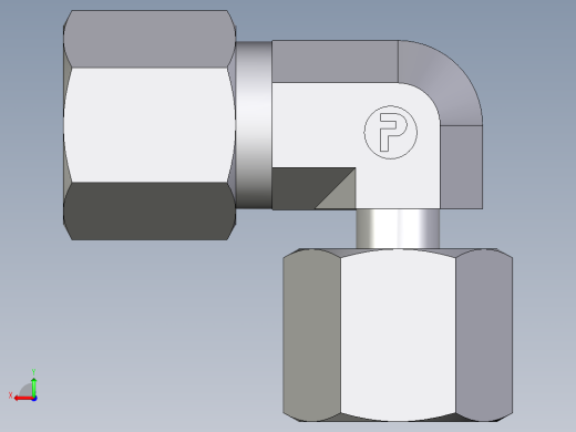 卡套式工业通用硬管接头EO_Standpipe_elbow_EVW08S71后视缩略图