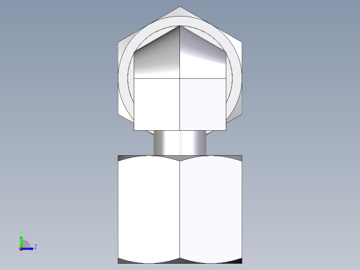 卡套式工业通用硬管接头EO_Standpipe_elbow_EVW08S71左视缩略图