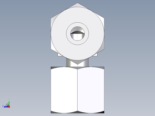 卡套式工业通用硬管接头EO_Standpipe_elbow_EVW08S71右视缩略图