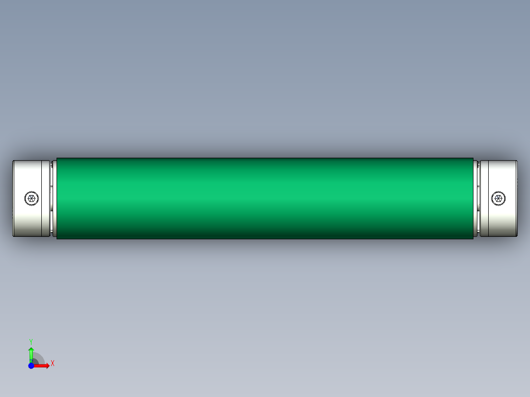 LE-XC3060-电动滚筒驱动皮带线前视图