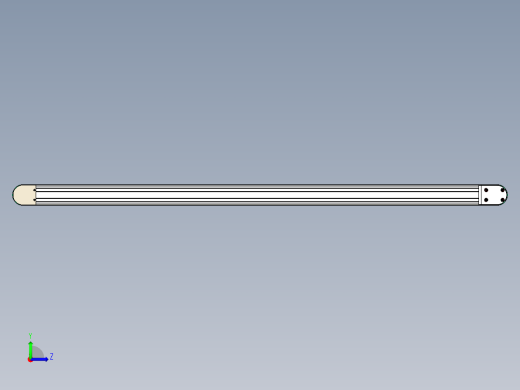 LE-XC3060-电动滚筒驱动皮带线左视缩略图