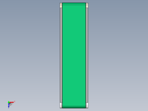 LE-XC3060-电动滚筒驱动皮带线俯视缩略图