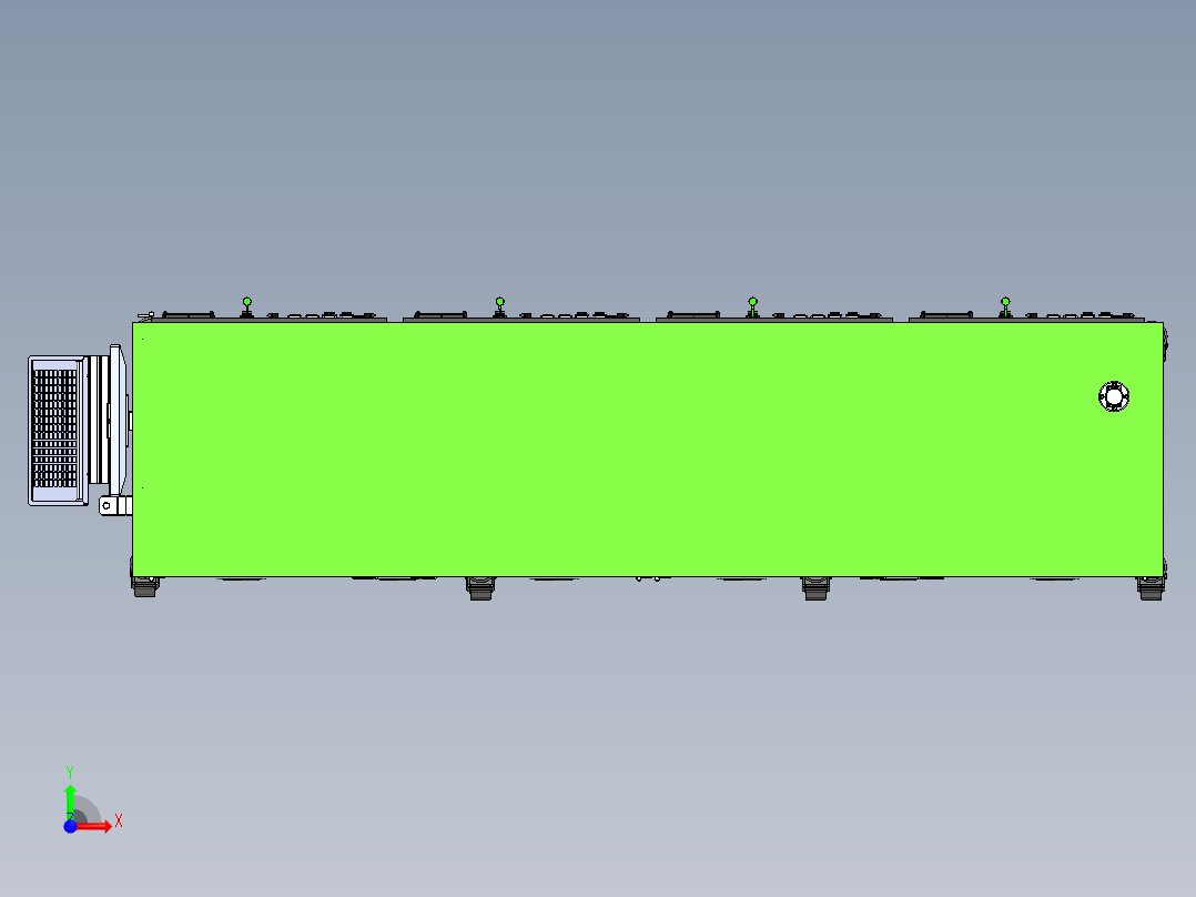 老化测试架sw21可编辑前视图