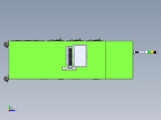 老化测试架sw21可编辑左视缩略图