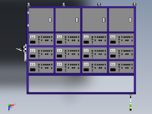 老化测试架sw21可编辑俯视缩略图