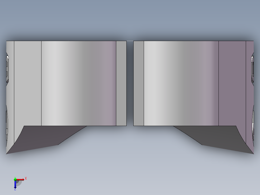 法兰接头、FS-16俯视图