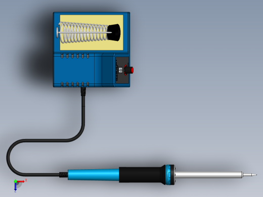 烙铁机俯视缩略图