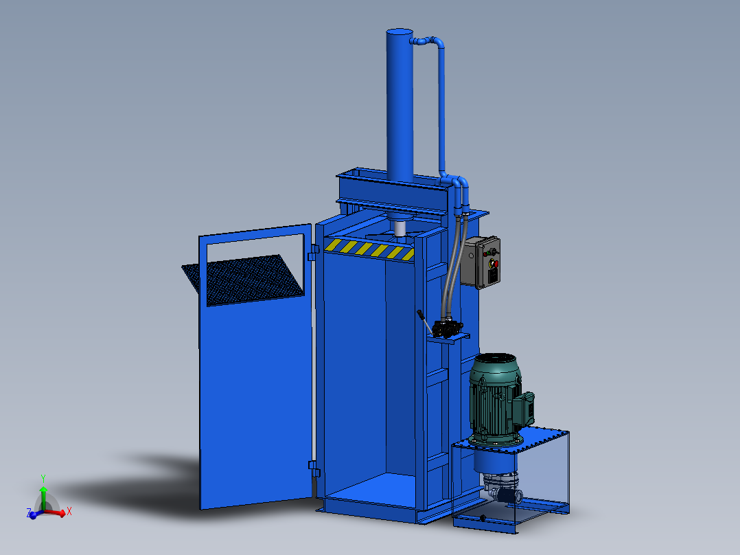 A3004075-液压压实机主视图