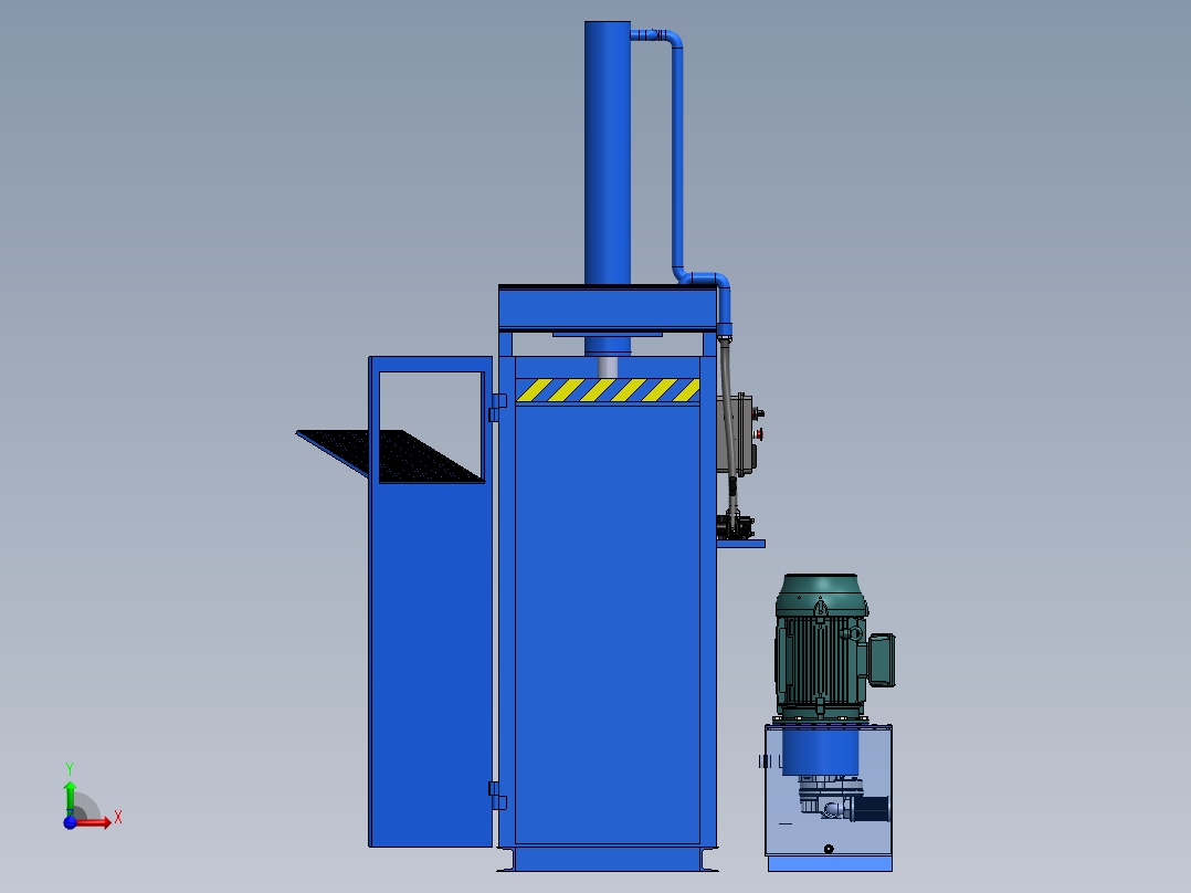 A3004075-液压压实机前视图