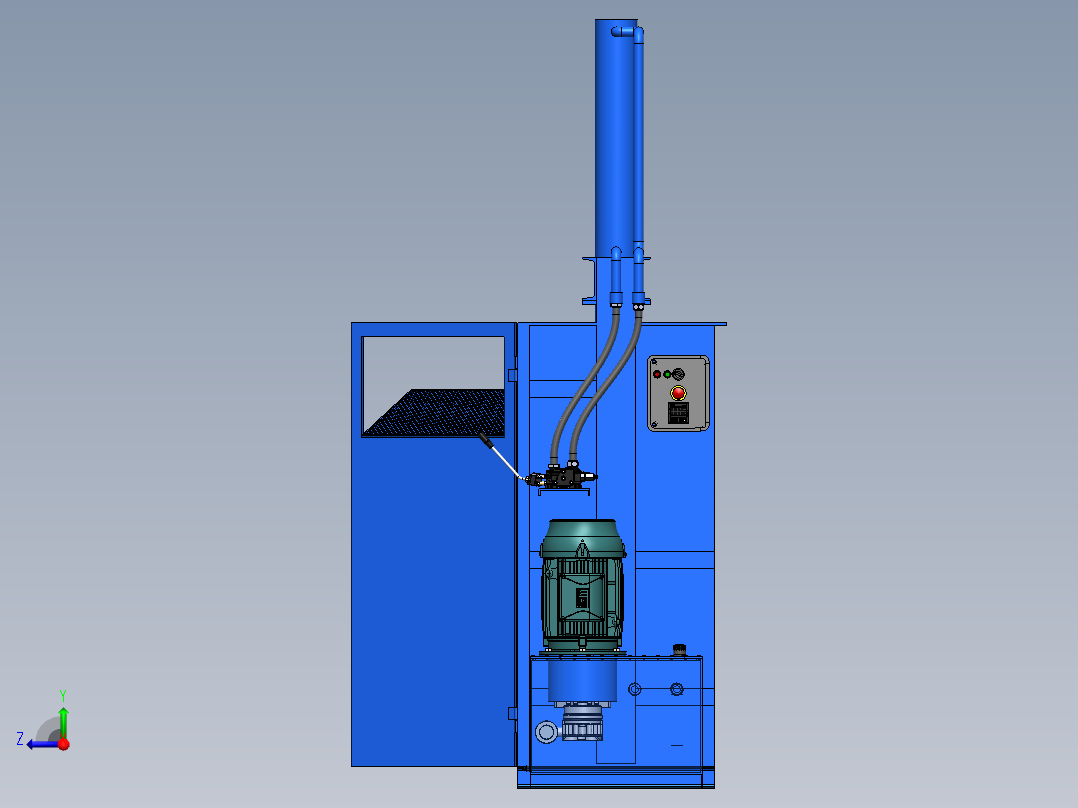 A3004075-液压压实机右视图