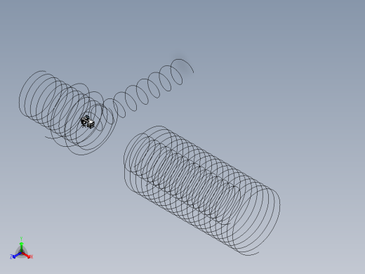 电脑桌(44)正等轴测缩略图