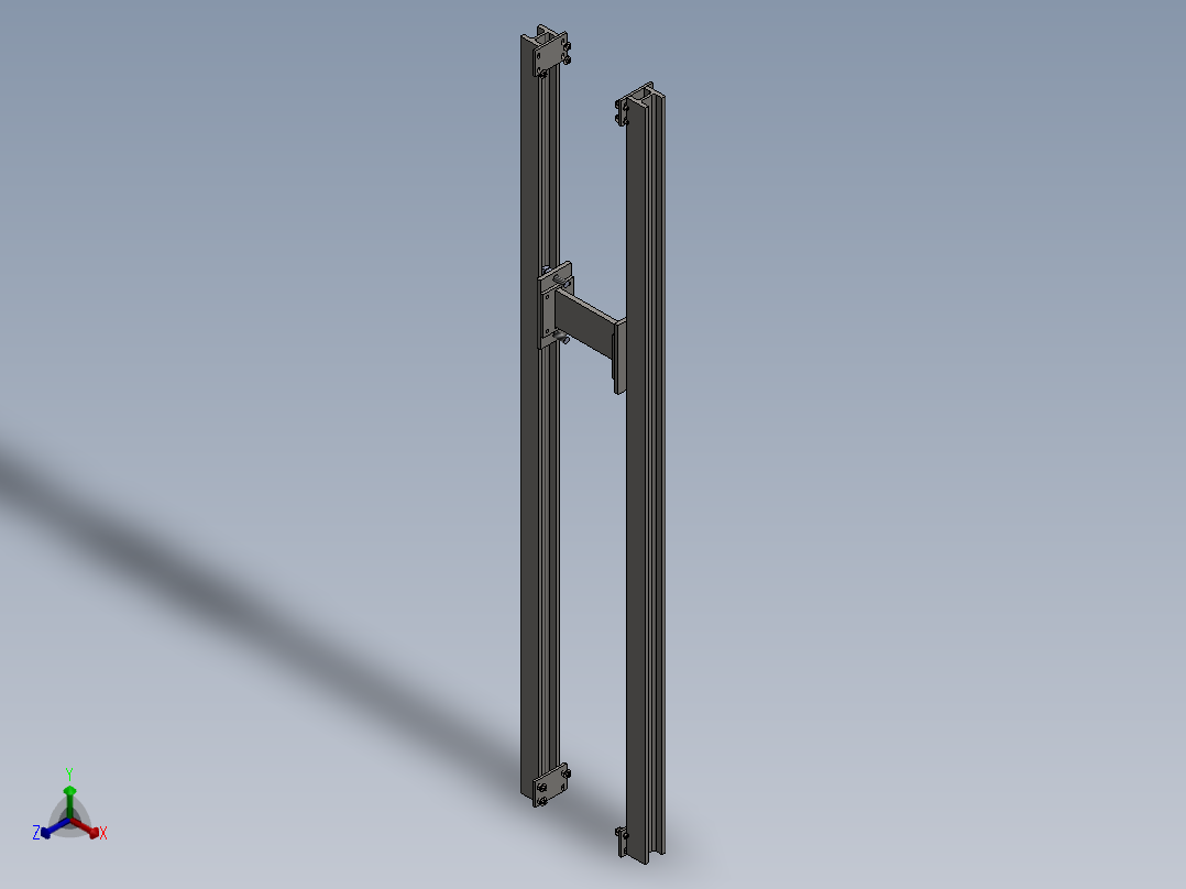 通过校正垂直和水平方向的运动来控制纵向和横向倾斜的程度。正等轴测图