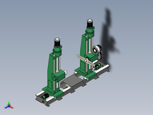 绕线送料设备模型3D图纸 INVENTOR设计