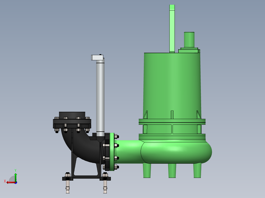 潜水泵 6DE-LDS  sw16后视图