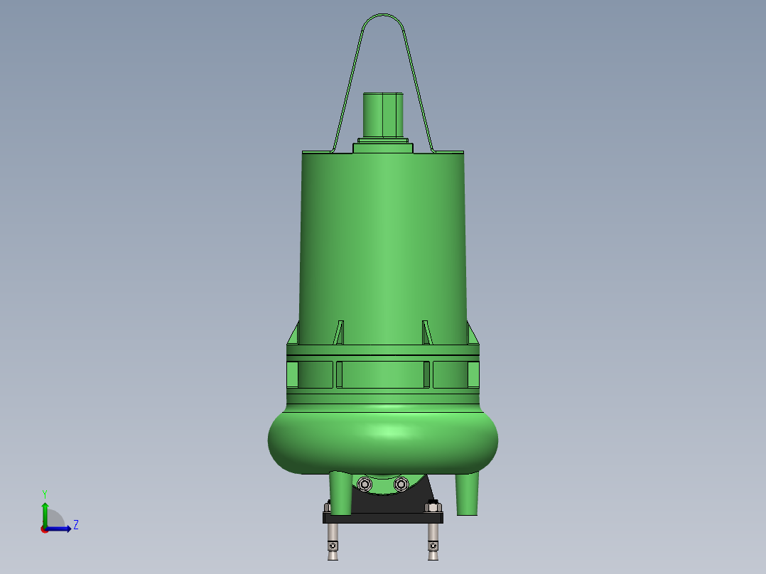 潜水泵 6DE-LDS  sw16左视图