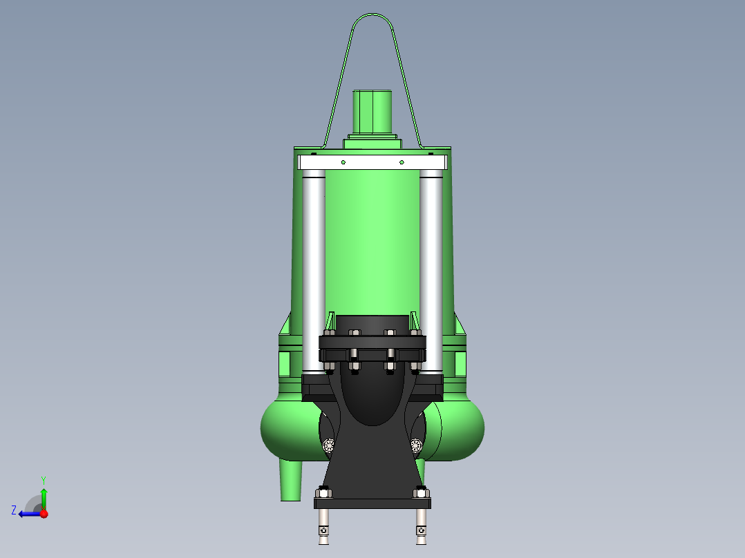 潜水泵 6DE-LDS  sw16右视图