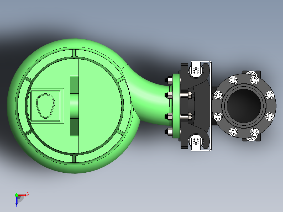 潜水泵 6DE-LDS  sw16俯视图