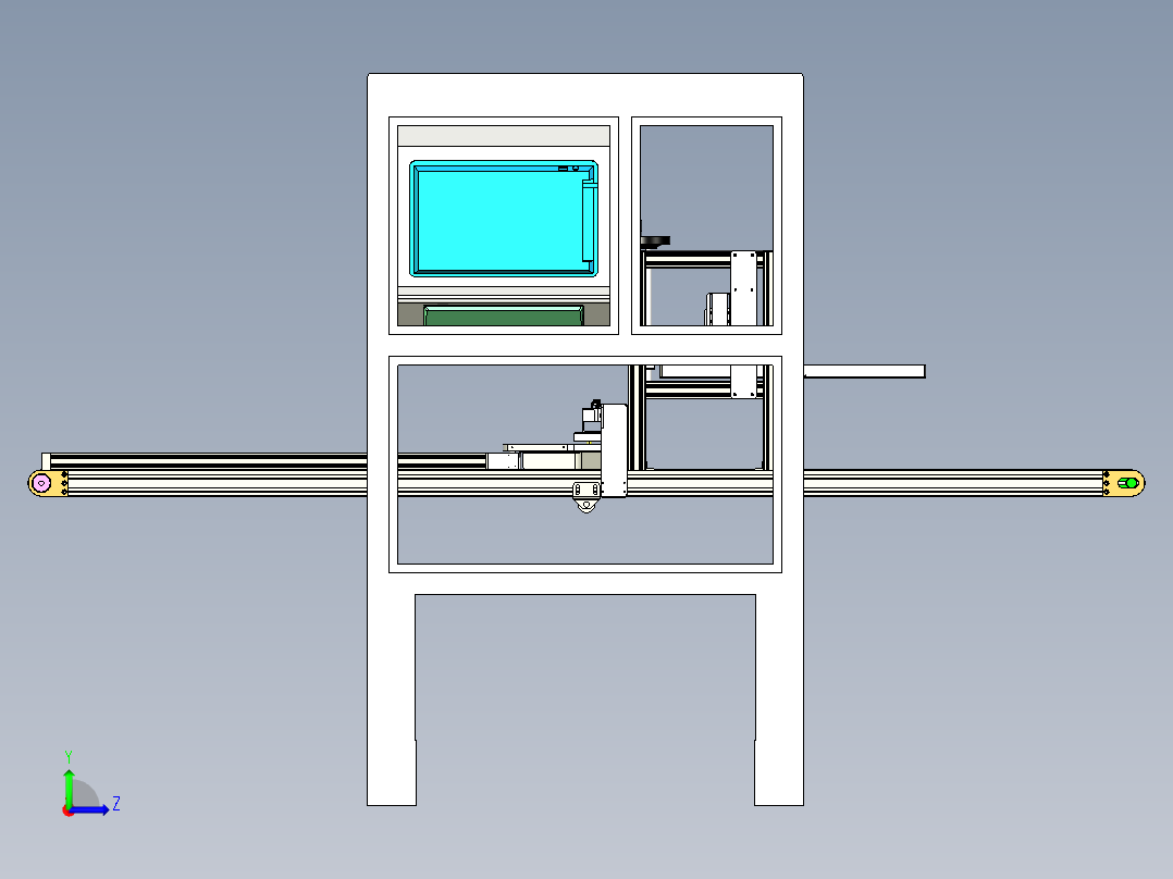 视觉检测左视图