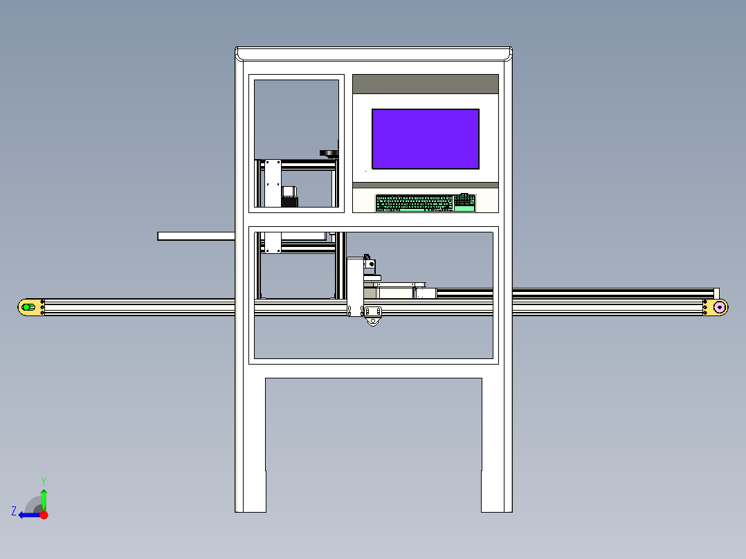视觉检测右视图