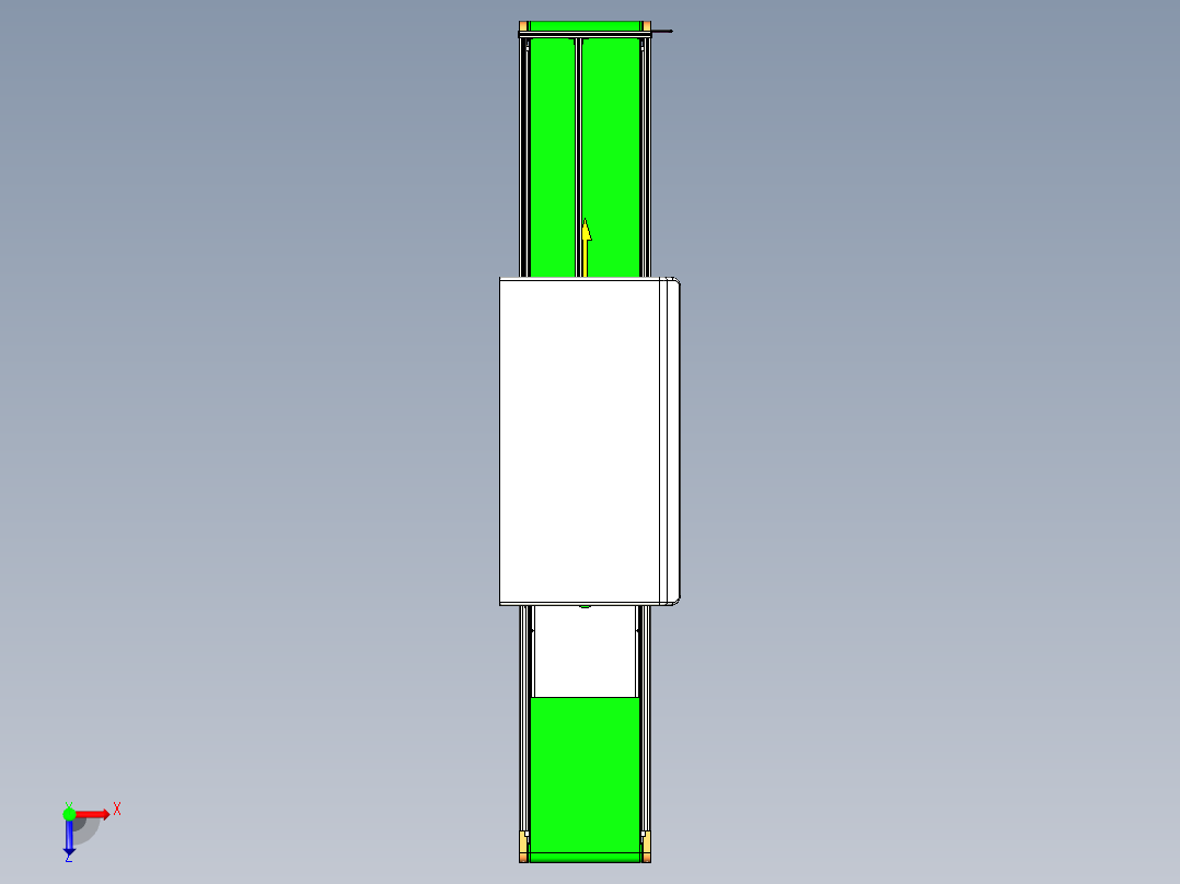 视觉检测俯视图